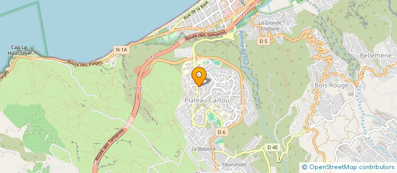 localisation de l'entreprise PALIER D'INSERTION VERS UN AVENIR UTILE à SAINT-PAUL