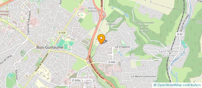 localisation de l'entreprise PALII  BIHOREL