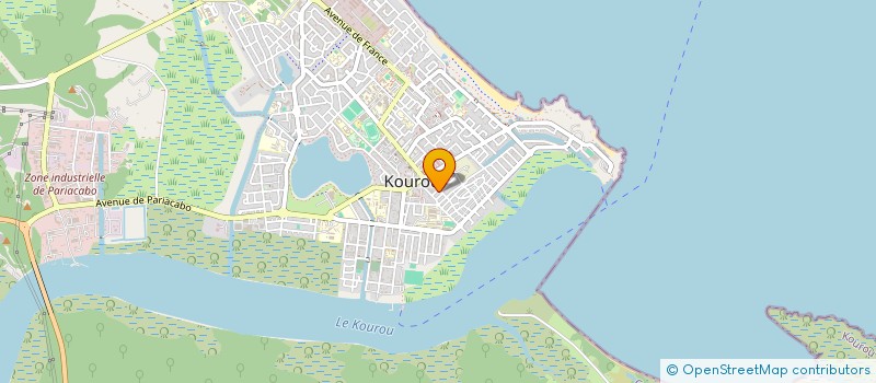 localisation de l'entreprise PALIKA  KOUROU