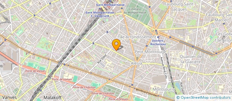 localisation de l'entreprise PALIKA  PARIS