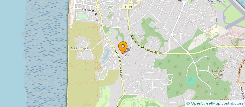 localisation de l'entreprise PALIMMO à LE TOUQUET-PARIS-PLAGE