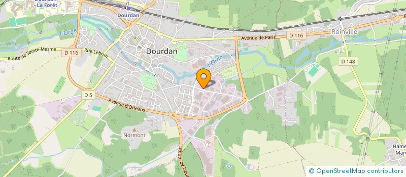 localisation de l'entreprise PALIMMO à DOURDAN