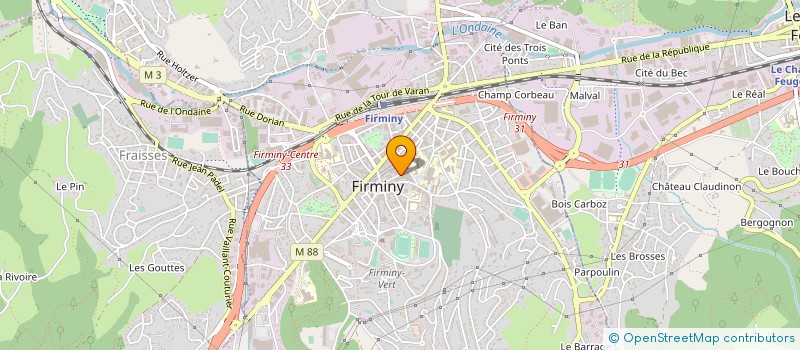 localisation de l'entreprise PALINDROME à FIRMINY