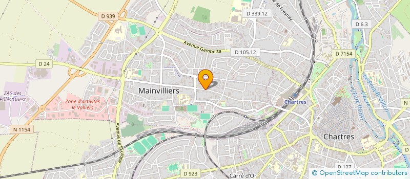 localisation de l'entreprise PALINDROME à MAINVILLIERS