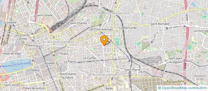 localisation de l'entreprise PALINDROME FORMATION à MARSEILLE
