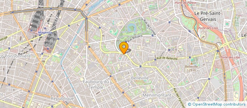 localisation de l'entreprise PALINDROME PRODUCTION  PARIS