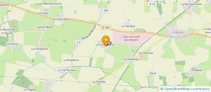 localisation de l'entreprise PALINO CONSEIL  MOUZEIL