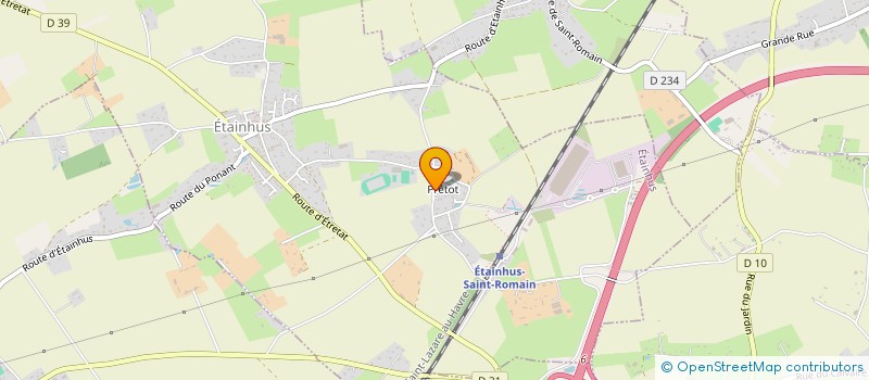 localisation de l'entreprise PALIRI  ETAINHUS