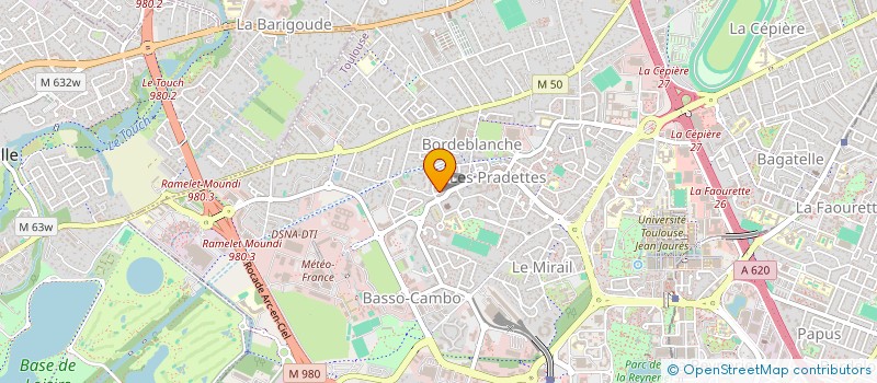 localisation de l'entreprise PALIS à TOULOUSE