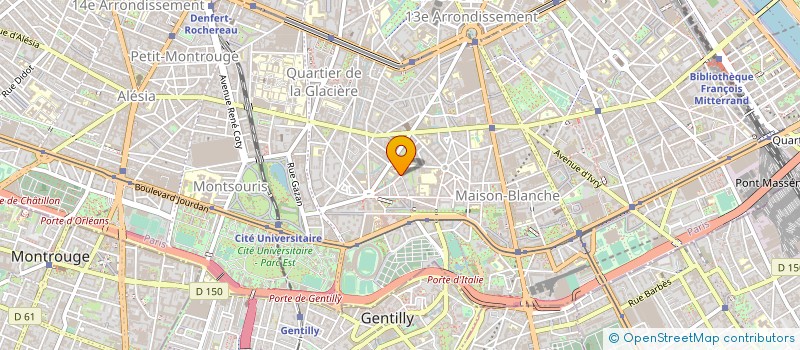 localisation de l'entreprise PALISSAD  PARIS