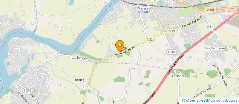 localisation de l'entreprise PALISSE FILS ETANCHEITE  MARSSAC-SUR-TARN