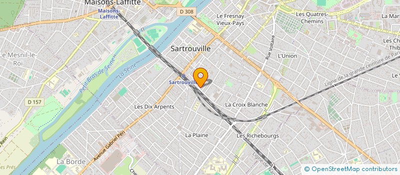 localisation de l'entreprise PALITO CORPORATION à SARTROUVILLE