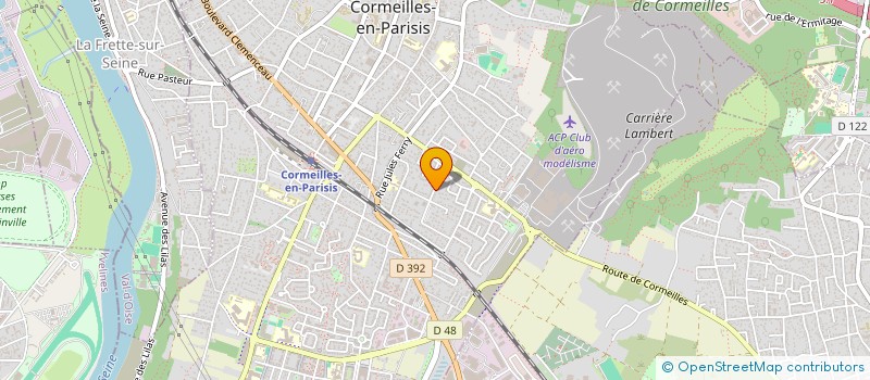 localisation de l'entreprise PALKA à CORMEILLES-EN-PARISIS