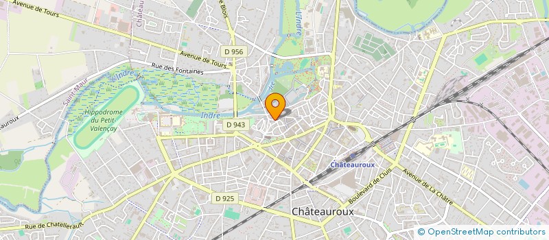 localisation de l'entreprise PALKA à CHATEAUROUX