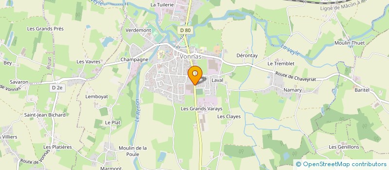 localisation de l'entreprise PALKIT à VONNAS