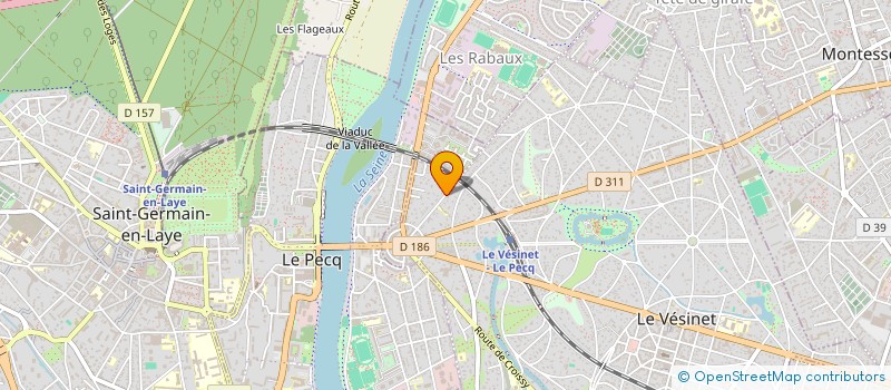 localisation de l'entreprise PALLADIA  LE VESINET