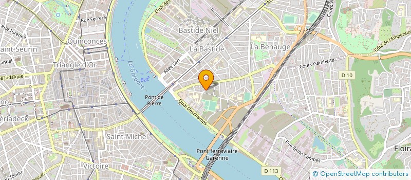 localisation de l'entreprise PALLADINES à BORDEAUX