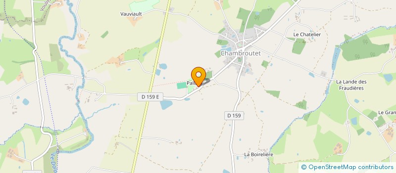 localisation de l'entreprise PALLAIN  BRESSUIRE