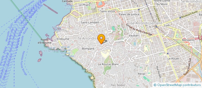 localisation de l'entreprise PALLARD DE LA BRUYERE à MARSEILLE
