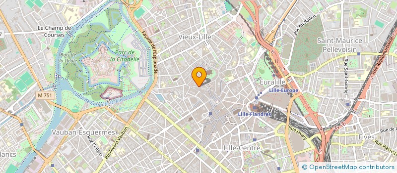 localisation de l'entreprise PALLUMA à LILLE