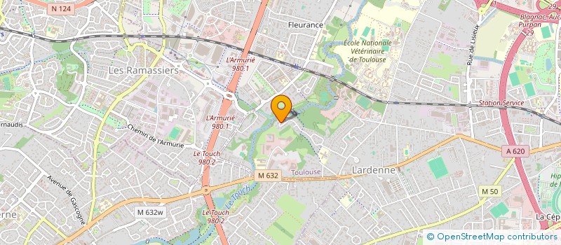 localisation de l'entreprise PALM à TOULOUSE