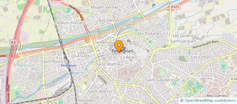 localisation de l'entreprise PALM  PERPIGNAN