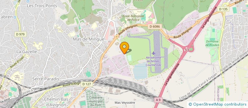 localisation de l'entreprise PALM AUTO à NIMES