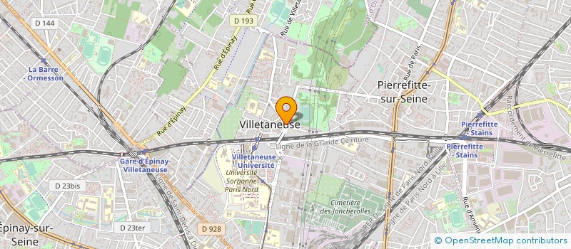 localisation de l'entreprise PALM'DWICH à VILLETANEUSE