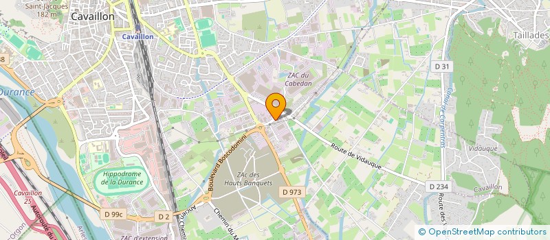 localisation de l'entreprise PALM ENVIRONNEMENT à CAVAILLON