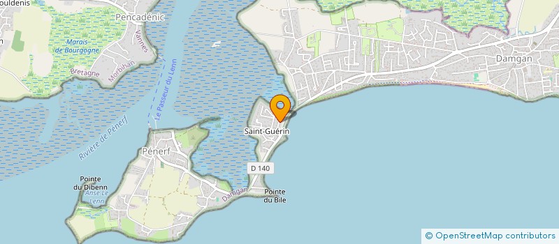 localisation de l'entreprise PALM OCEAN  DAMGAN