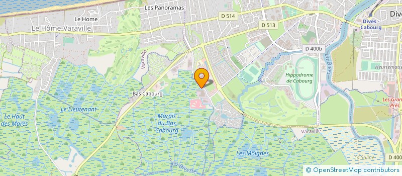 localisation de l'entreprise PALM PACKAGING CABOURG  CABOURG