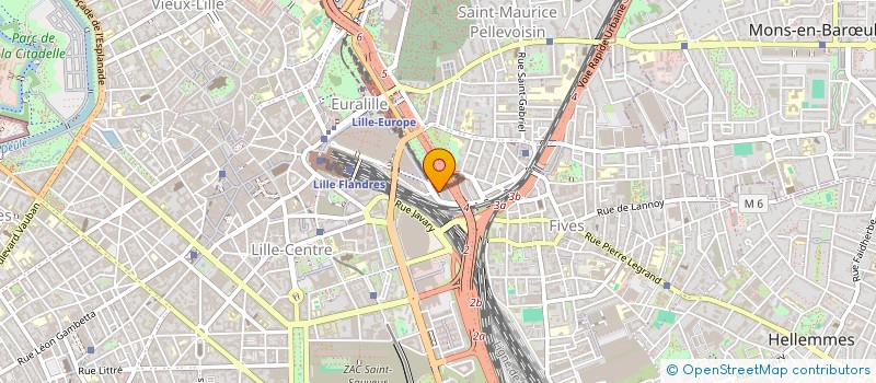 localisation de l'entreprise PALM PARTICIPATIONS à LILLE