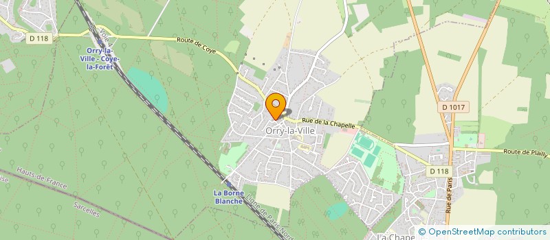 localisation de l'entreprise PALM'ROCK  BELLOY-EN-FRANCE