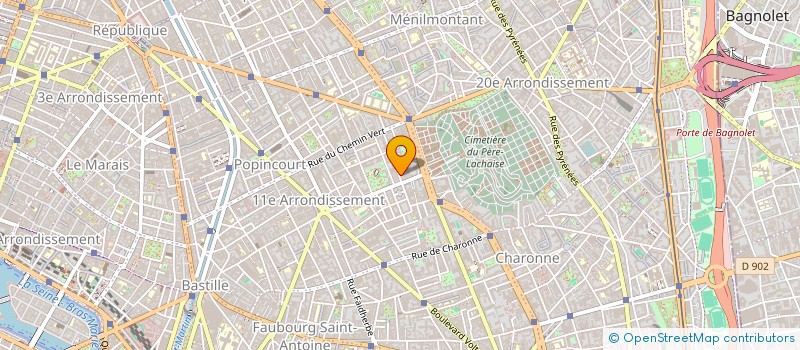 localisation de l'entreprise PALM TREE HOUSE  PARIS