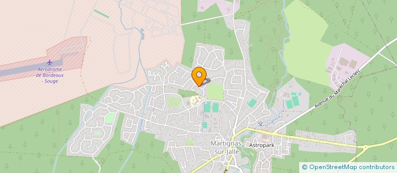 localisation de l'entreprise PALMA 33  MARTIGNAS-SUR-JALLE