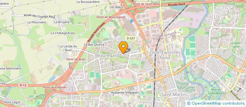 localisation de l'entreprise PALMA  RENNES