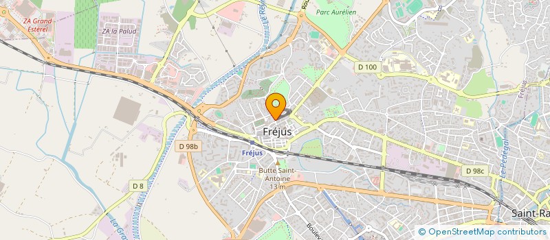 localisation de l'entreprise PALMA à FREJUS