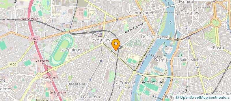 localisation de l'entreprise PALMA à TOULOUSE