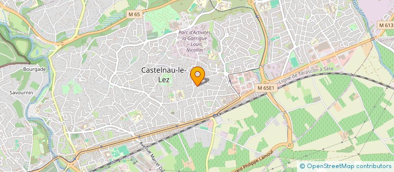 localisation de l'entreprise PALMA  CASTELNAU-LE-LEZ