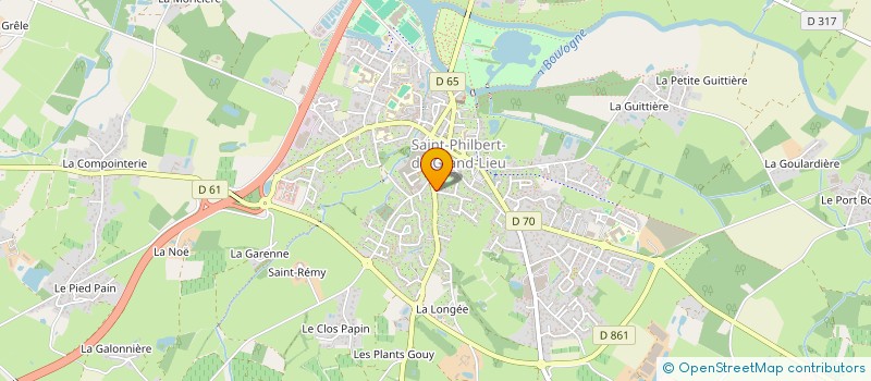 localisation de l'entreprise PALMA  SAINT-PHILBERT-DE-GRAND-LIEU