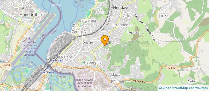 localisation de l'entreprise PALMA à HENDAYE