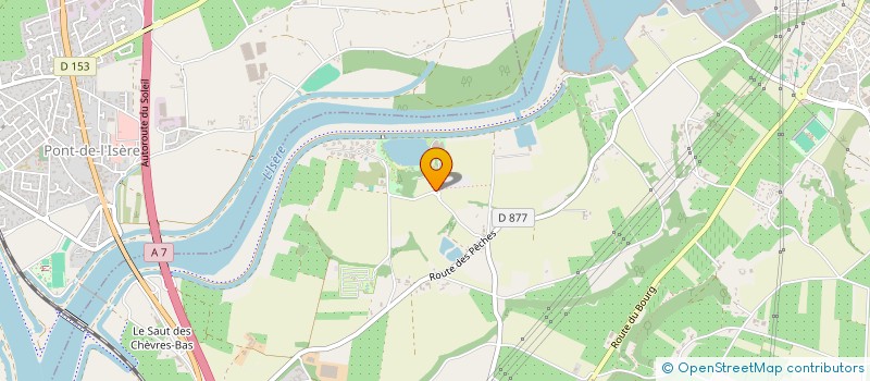 localisation de l'entreprise PALMA PRODUCTIONS  CHATEAUNEUF-SUR-ISERE