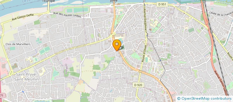 localisation de l'entreprise PALMA SAS à ORLEANS