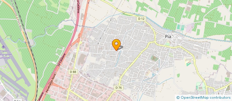 localisation de l'entreprise PALMADE FRERES à PIA