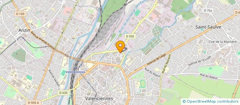 localisation de l'entreprise PALMAKO FRANCE à VALENCIENNES