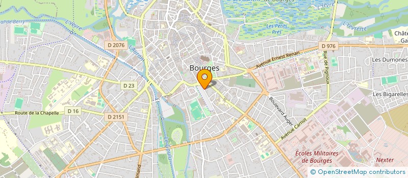 localisation de l'entreprise PALMARIMM  BOURGES