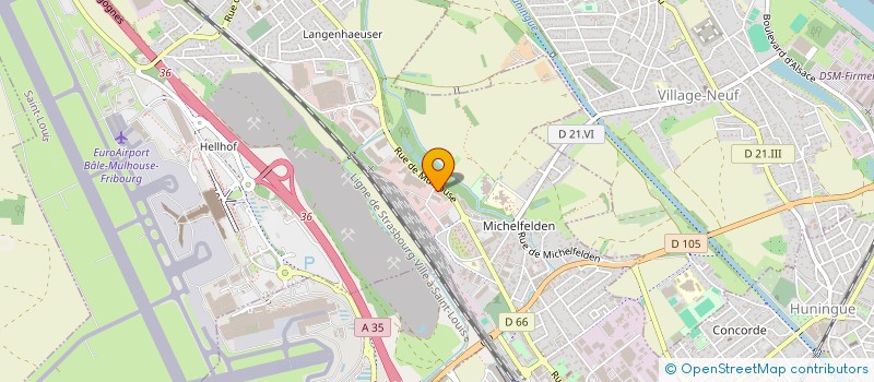 localisation de l'entreprise PALMAROLE TRADING  SAINT-LOUIS