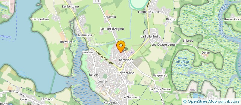 localisation de l'entreprise PALMAS  SENE