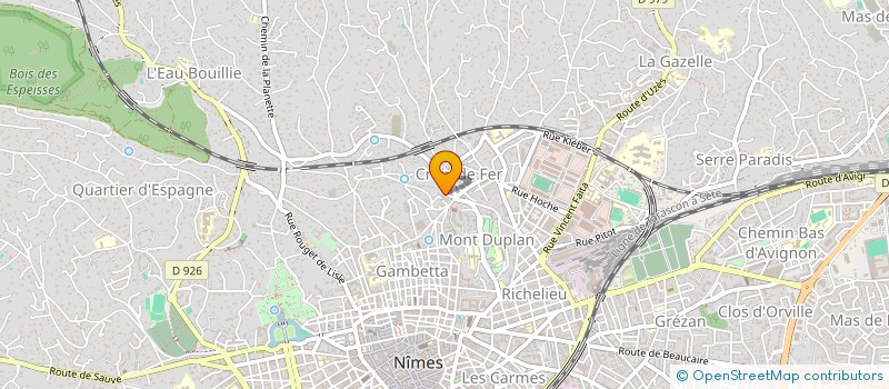 localisation de l'entreprise PALMATO PRODUCTIONS  NIMES