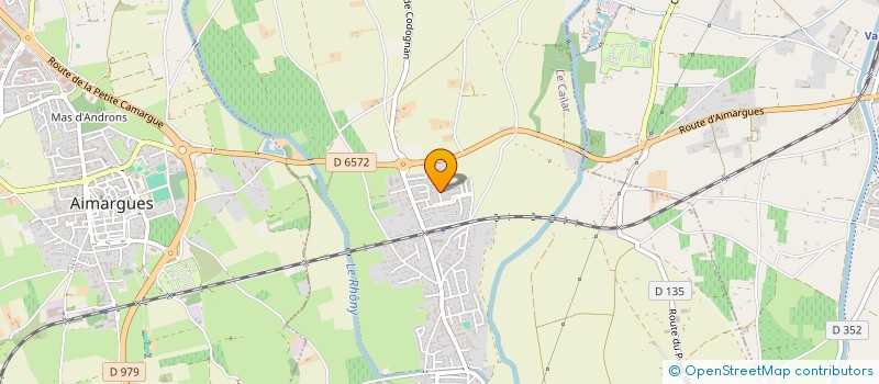 localisation de l'entreprise PALMAX  LE CAILAR